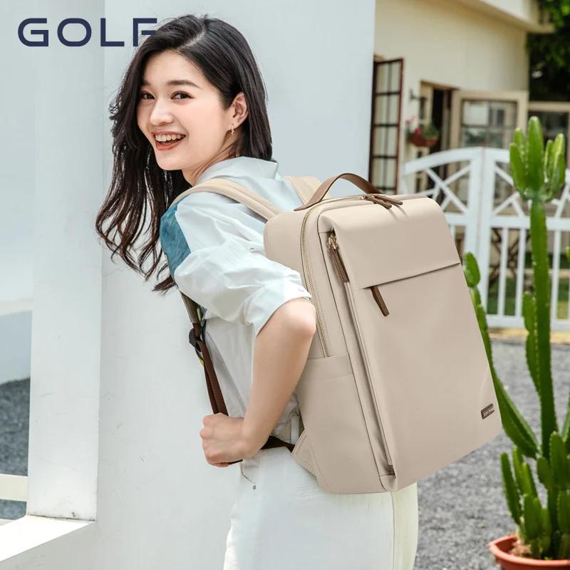 Sac à bandoulière GOLF pour femme, sac de voyage à la mode, grande capacité, ordinateur SR, étudiant