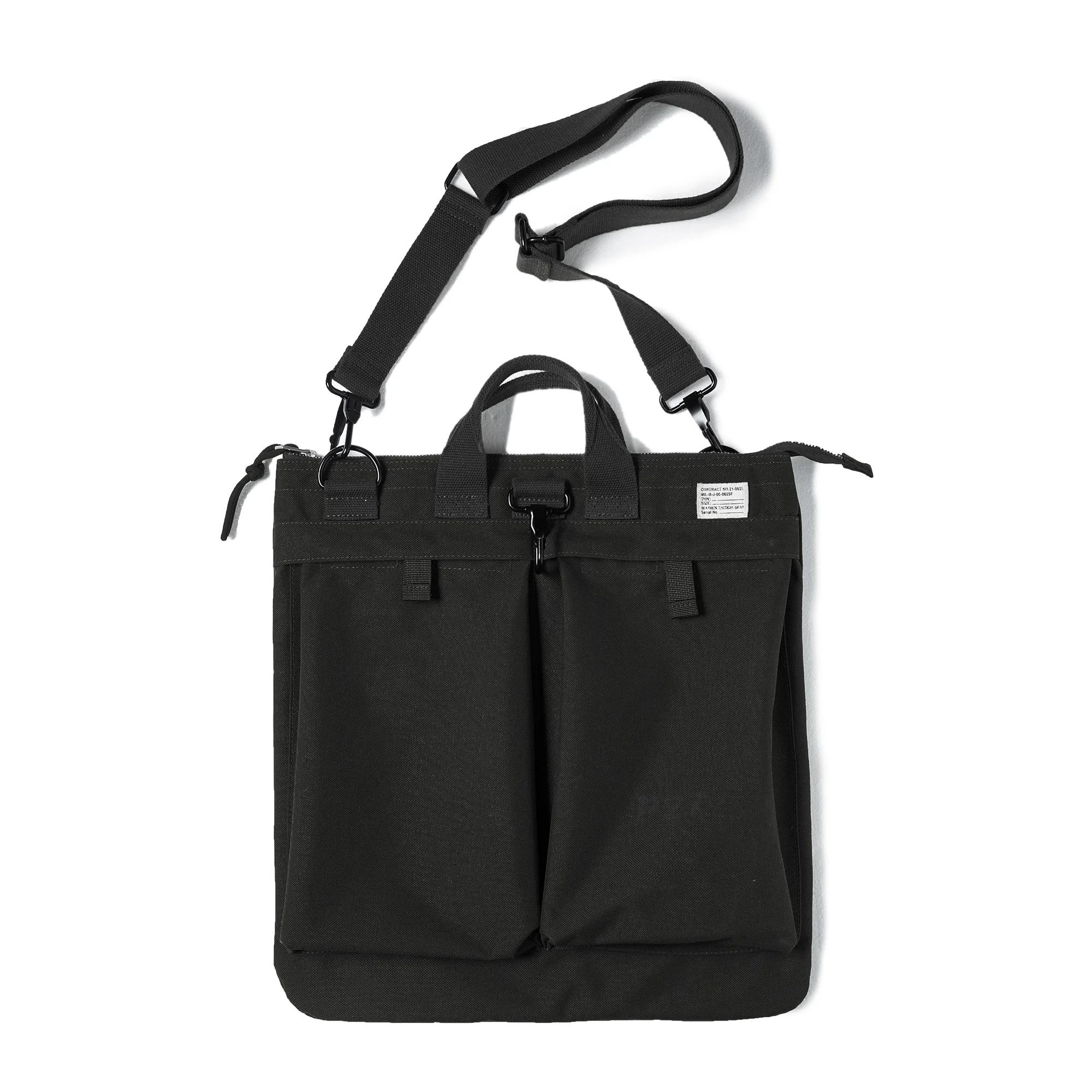Maden Sac de Portage de Casque d'Équipement Tactique pour Hommes, Sac de Voyage Multi-Poche, Sac Mai