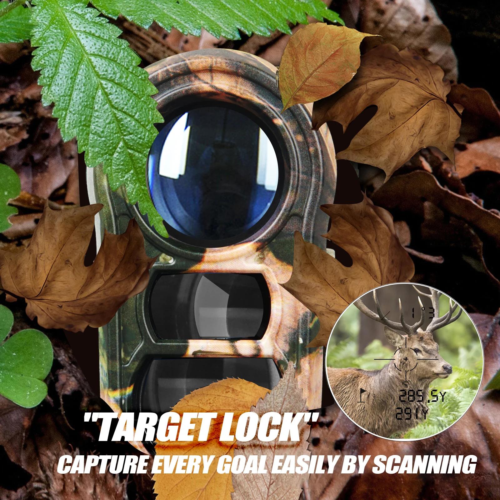 Télémètre laser de chasse REVASRI 1000 yards avec technologie d'acquisition de cible et rechargeable