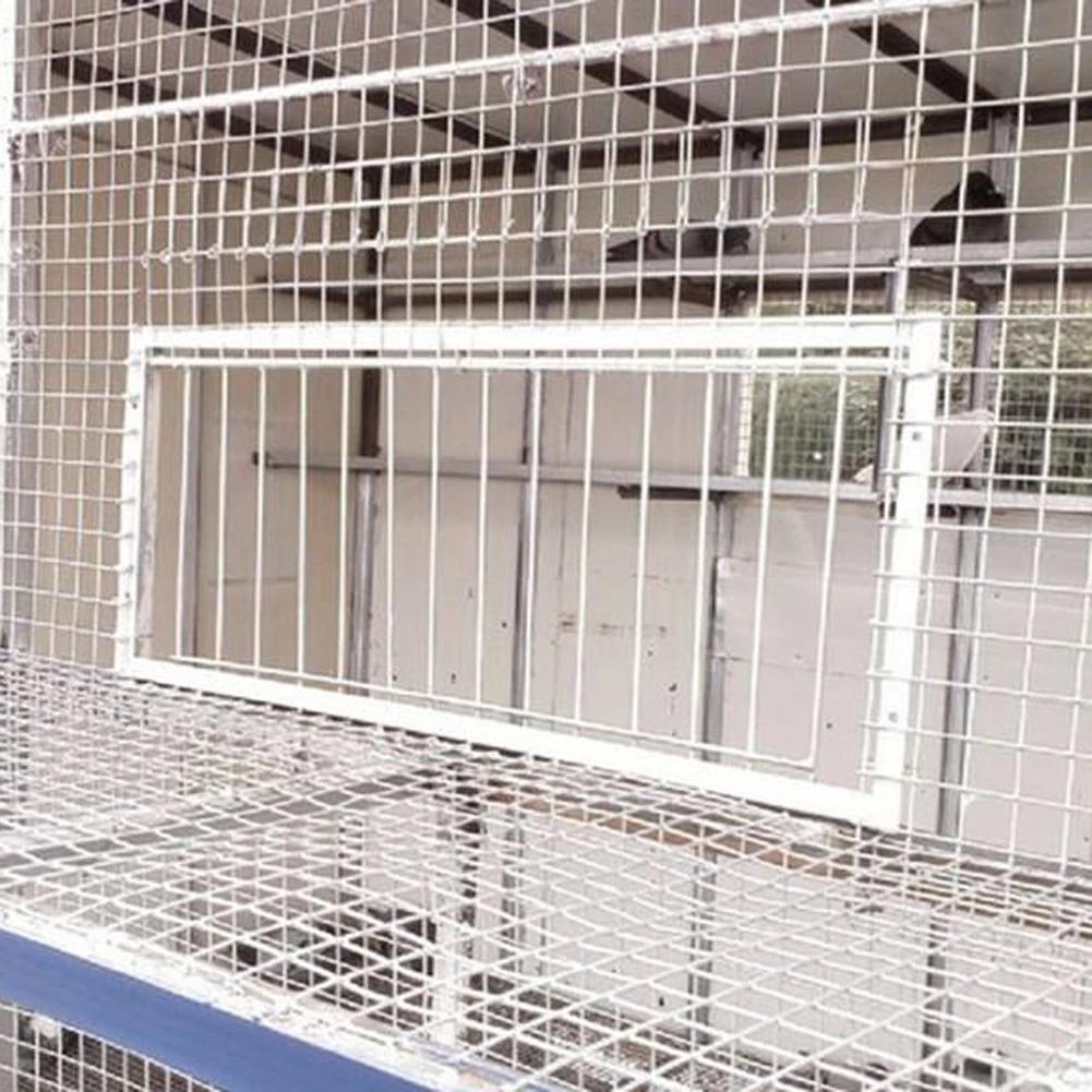Piège à queue d'aronde en acier inoxydable, 1 pièce, porte de Pigeon, cadre métallique, fournitures