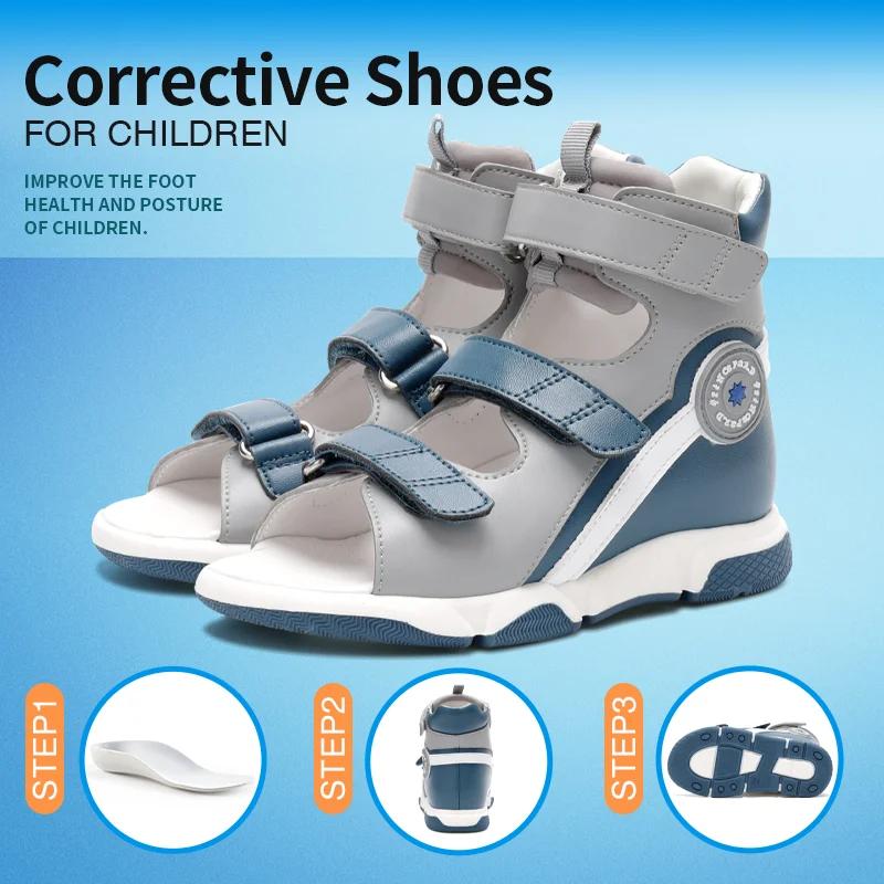Princepard nouveautés chaussures correctrices pédiatriques respirantes pour les tout-petits sandales
