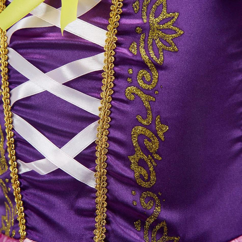 Costume de princesse Cosplay pour filles, robe de princesse pour Halloween, anniversaire, spectacle,