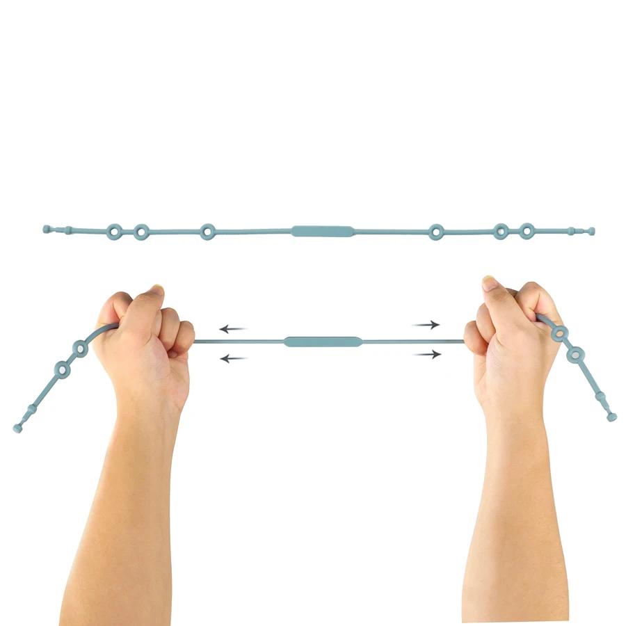 Clips de sucette en Silicone souple pour bébé, chaîne de dentition, jouet pour bébé, porte-mamelon r