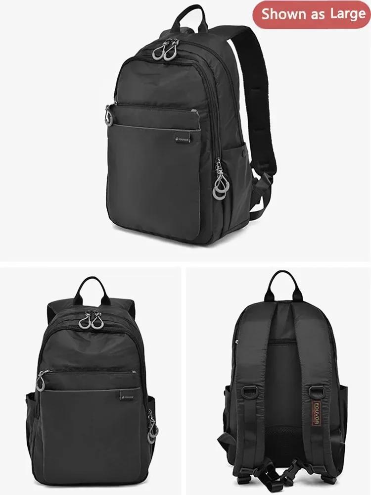 FouEisSac à dos étanche pour femme, grande capacité, toile de sport, sacs à dos pour ordinateur port
