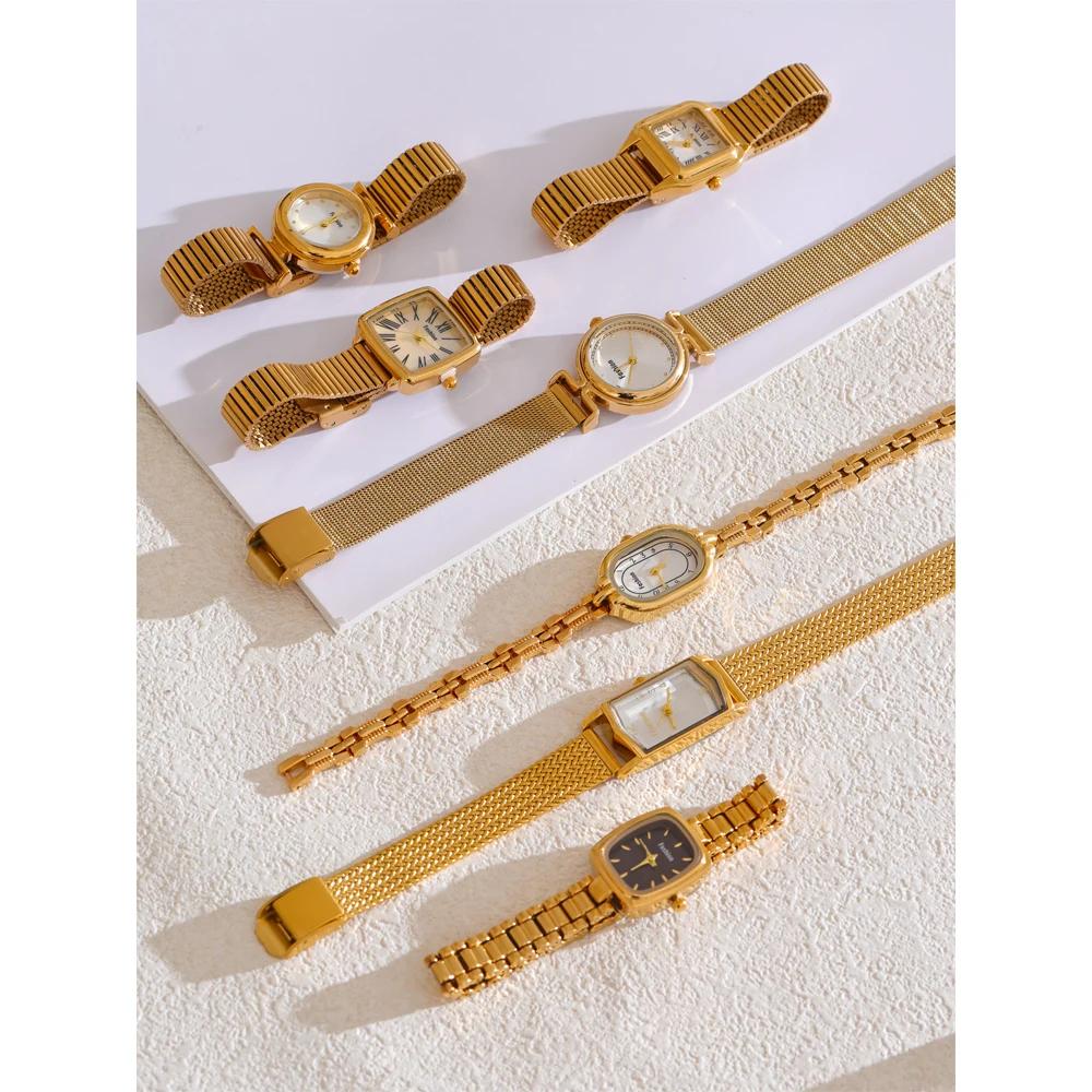 Yhpup – montre pour dames en acier inoxydable, avec mouvement japonais, étanche, poli et brillant, p