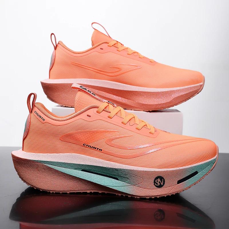 Chaussures de course, style couple en mesh respirant, ultra-légères et rebondissantes, chaussures de