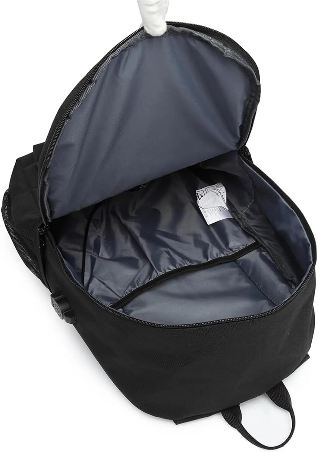 Sac à dos unisexe KONO, fluorescent, léger, imperméable, en polyester, 30x17x48cm, pour l'école, les