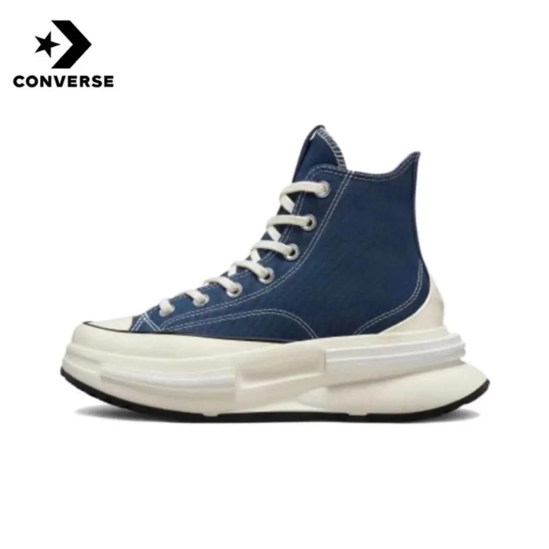 Converse Run Star Hike Ox blanc noir gomme Absorption des chocs résistant à l'usure haut semelle épa