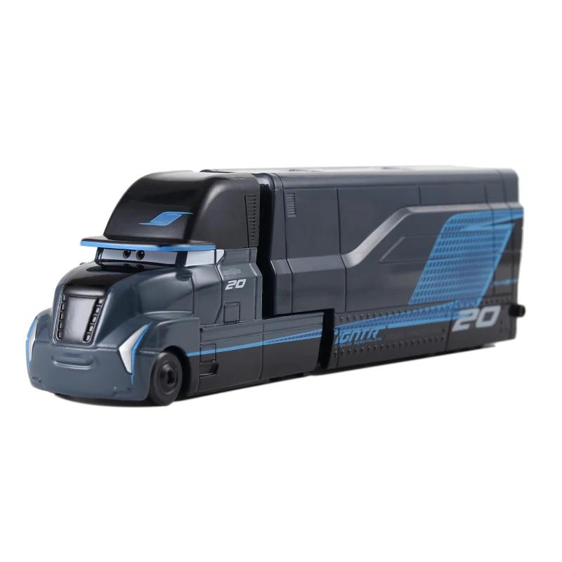 Disney Pixar Cars 3 2 jouet foudre Mcqueen Mack camion Mater Miss Fritter Frank Queen voiture racer