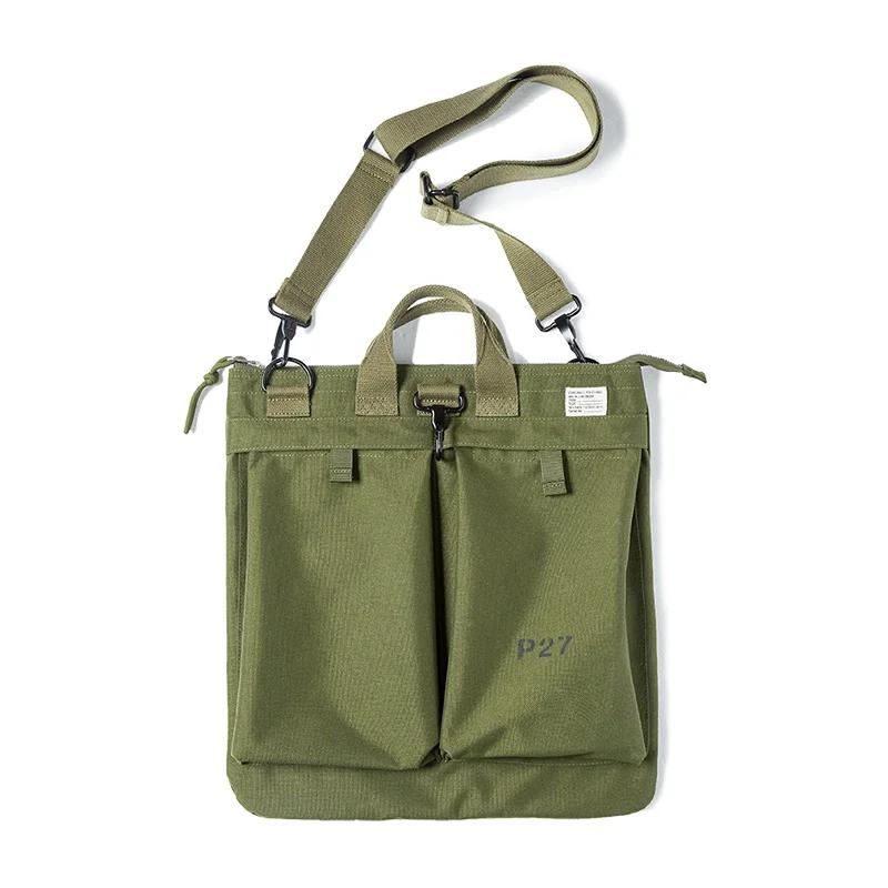 Maden Sac de Portage de Casque d'Équipement Tactique pour Hommes, Sac de Voyage Multi-Poche, Sac Mai