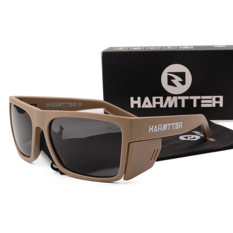 HARMTTER Lunettes de soleil polarisées pour hommes et femmes, protection UV, lunettes de sport, Z87
