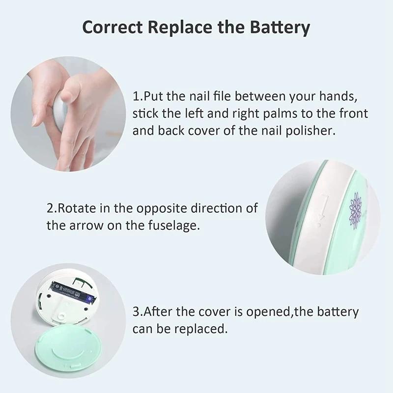 Coupe-ongles électrique pour bébé, outil de polissage des ongles pour enfant, ciseaux de manucure po