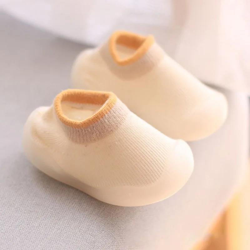 Chaussures bébé premiers marcheurs confortables garçons filles enfants en caoutchouc doux semelle an