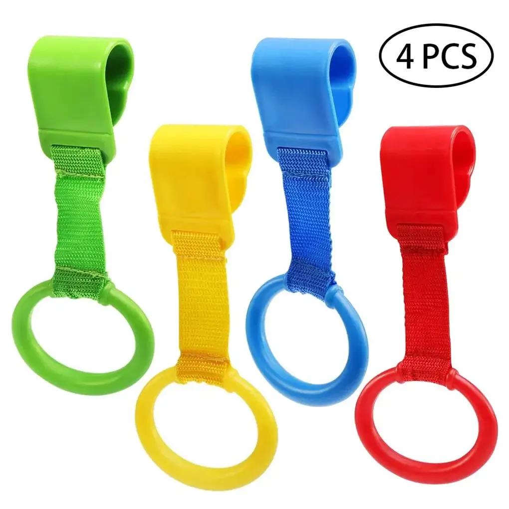 Anneau de traction pour berceau de bébé, 4/8 pièces, exercice de marche, Assistant, anneaux de tract