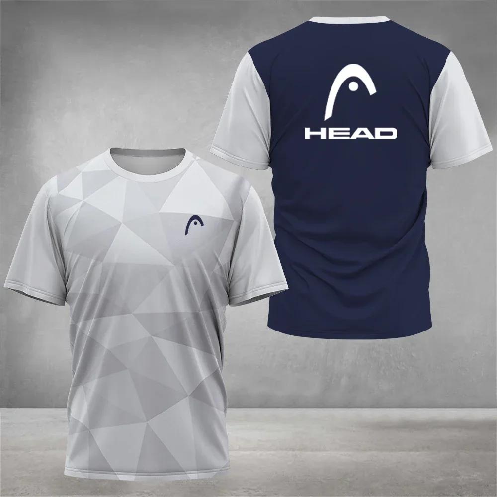 Nouveau T-shirt respirant pour homme 2026 – Maillot de badminton et tennis de table d'extérieur à co