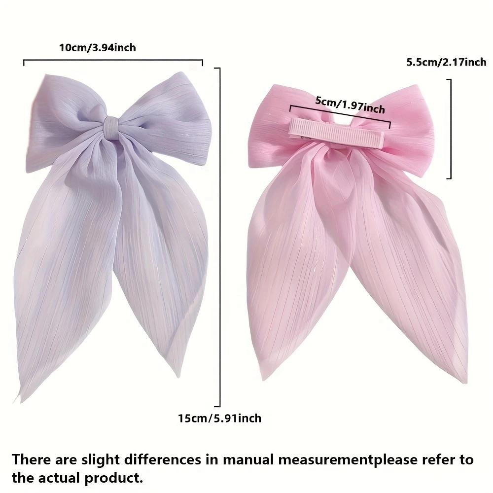 Épingles à cheveux à nœud doux qui ne blesse pas les cheveux, mignonnes et polyvalentes, 11 pièces