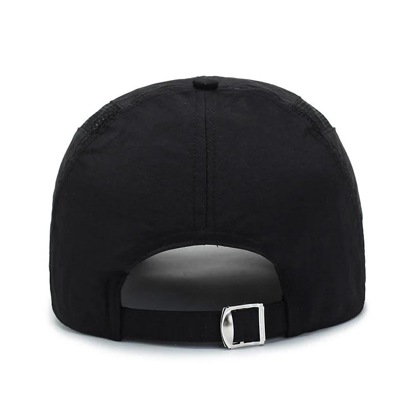 Casquette de baseball à séchage rapide – Chapeau de soleil réglable et évacuant l'humidité pour les