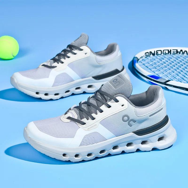 Chaussures de course ultralégères d'été pour hommes, baskets décontractées respirantes à plateforme,