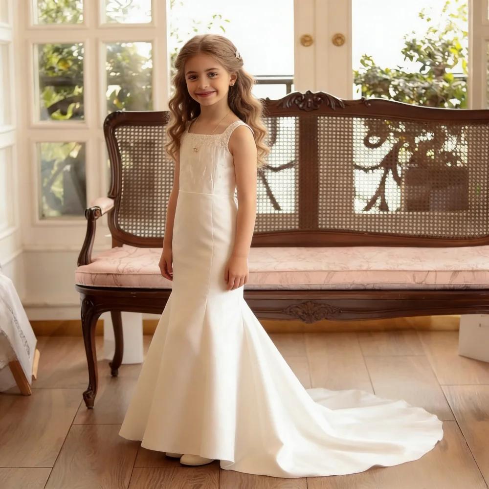 Nouvelle Robe de Princesse Élégante pour Filles, Robe de Soirée Formelle pour Anniversaire, Mariage,