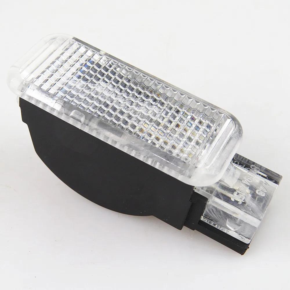 Lumière de porte intérieure, lampe de bienvenue, lumières de coffre blanches pour Audi A1 A2 A3 A4 A
