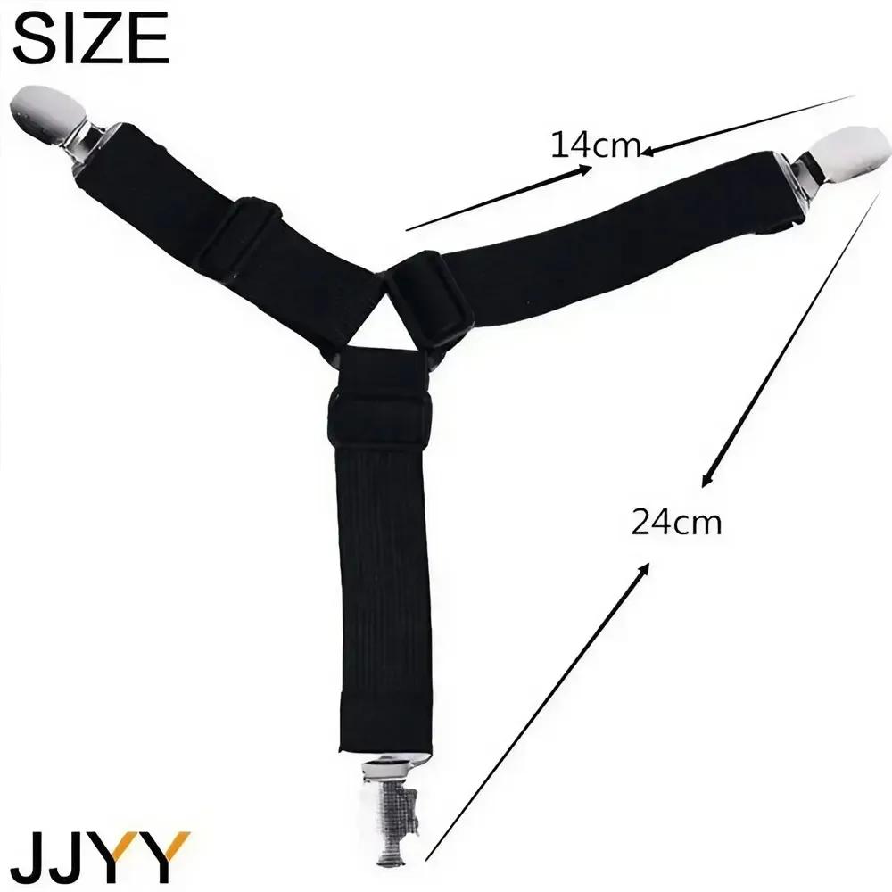 Attaches de drap de lit à double Clip, pinces polyvalentes pour sécuriser les draps de lit, housses