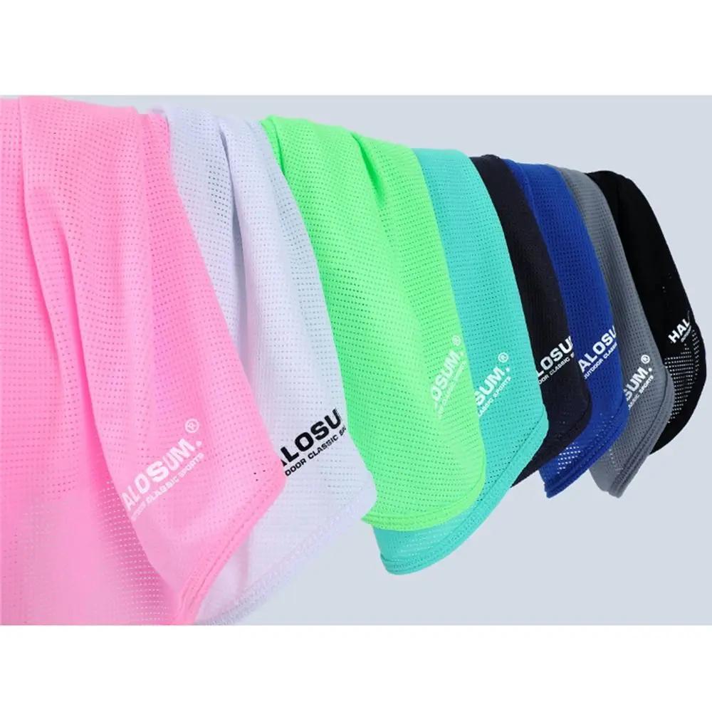 Full Face Mask Balaclava Breathable Sun UV Protection Summer Ice Silk Sun Protection Bike Mask Motor