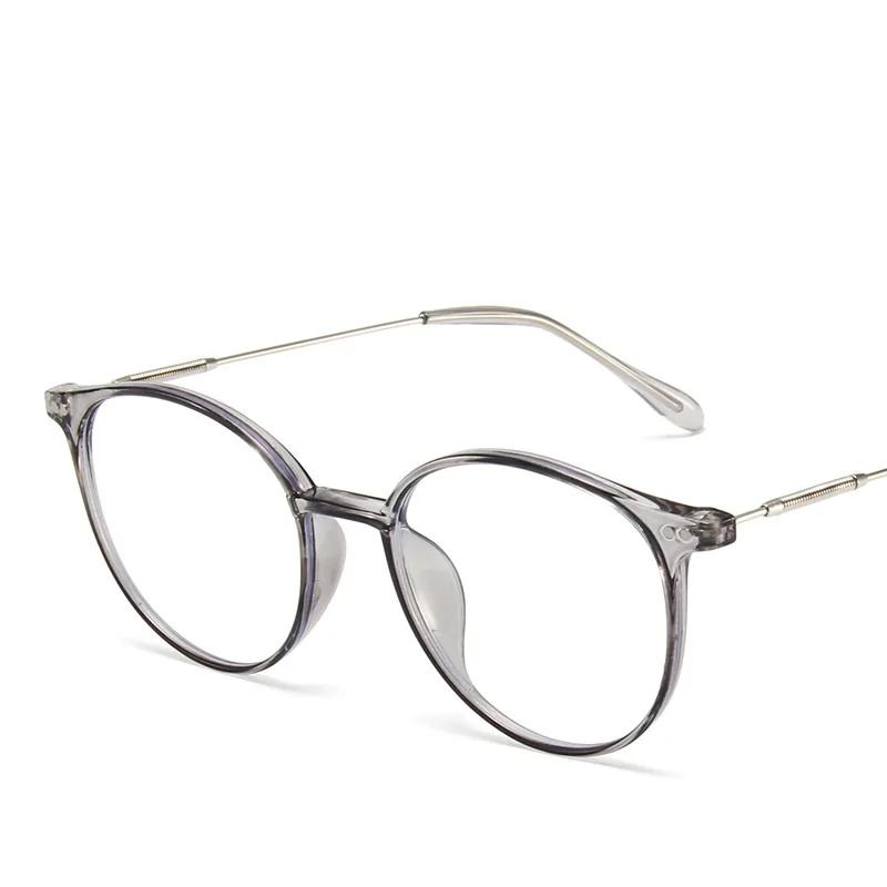 Hommes Et Femmes Ronde Anti Bleu Lunettes Ordinateur Cadre Optique Lentilles Nouvelle Arrivée 2023