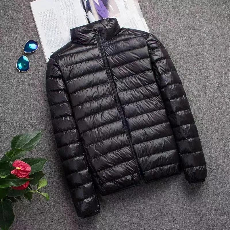 0-10 ℃ Veste d'hiver pour hommes, doudoune de canard Ultra légère, Portable, à capuche, plume, Par