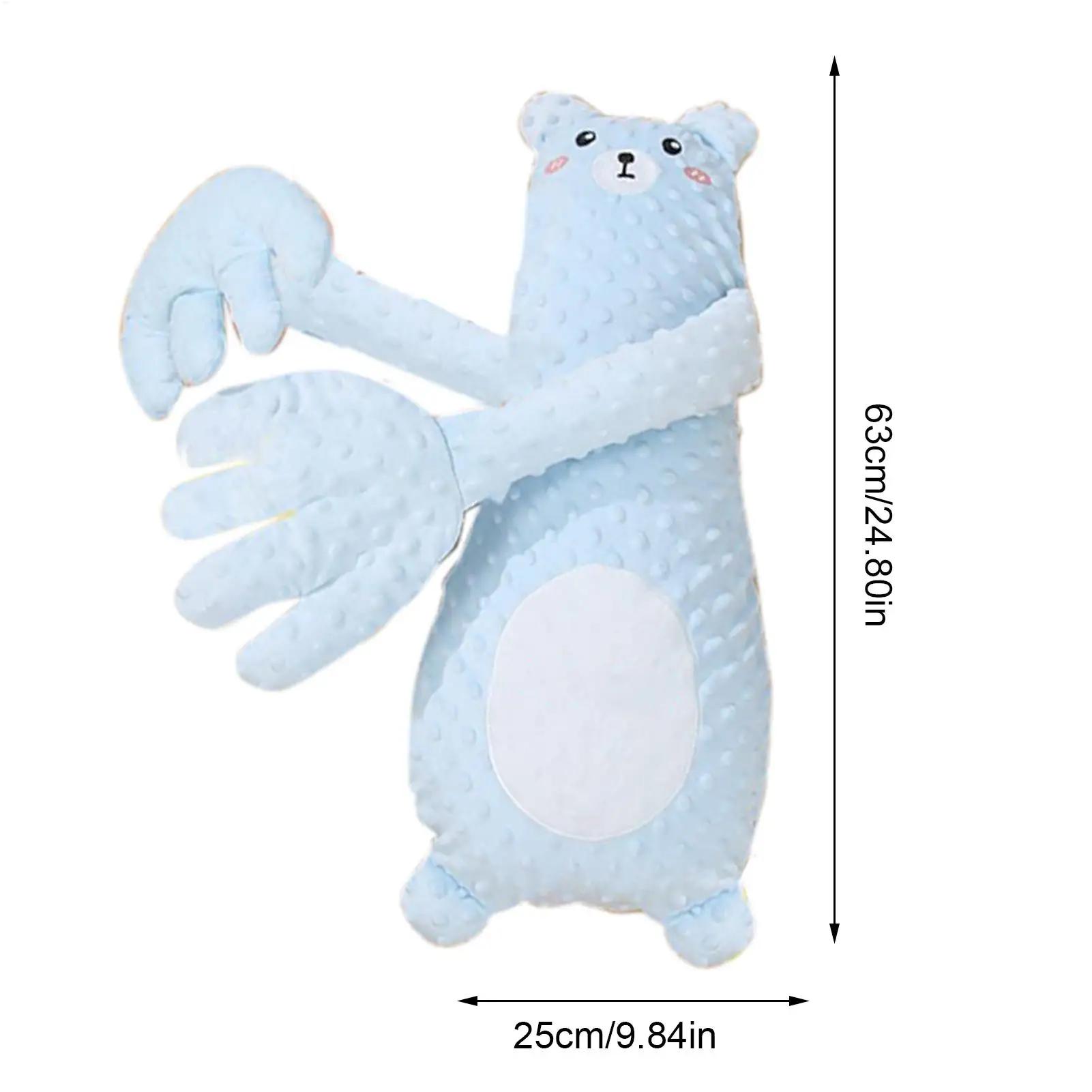 Oreiller électrique pour bébé, avec paume apaisante, télécommande, oreiller pour les mains, poupée a