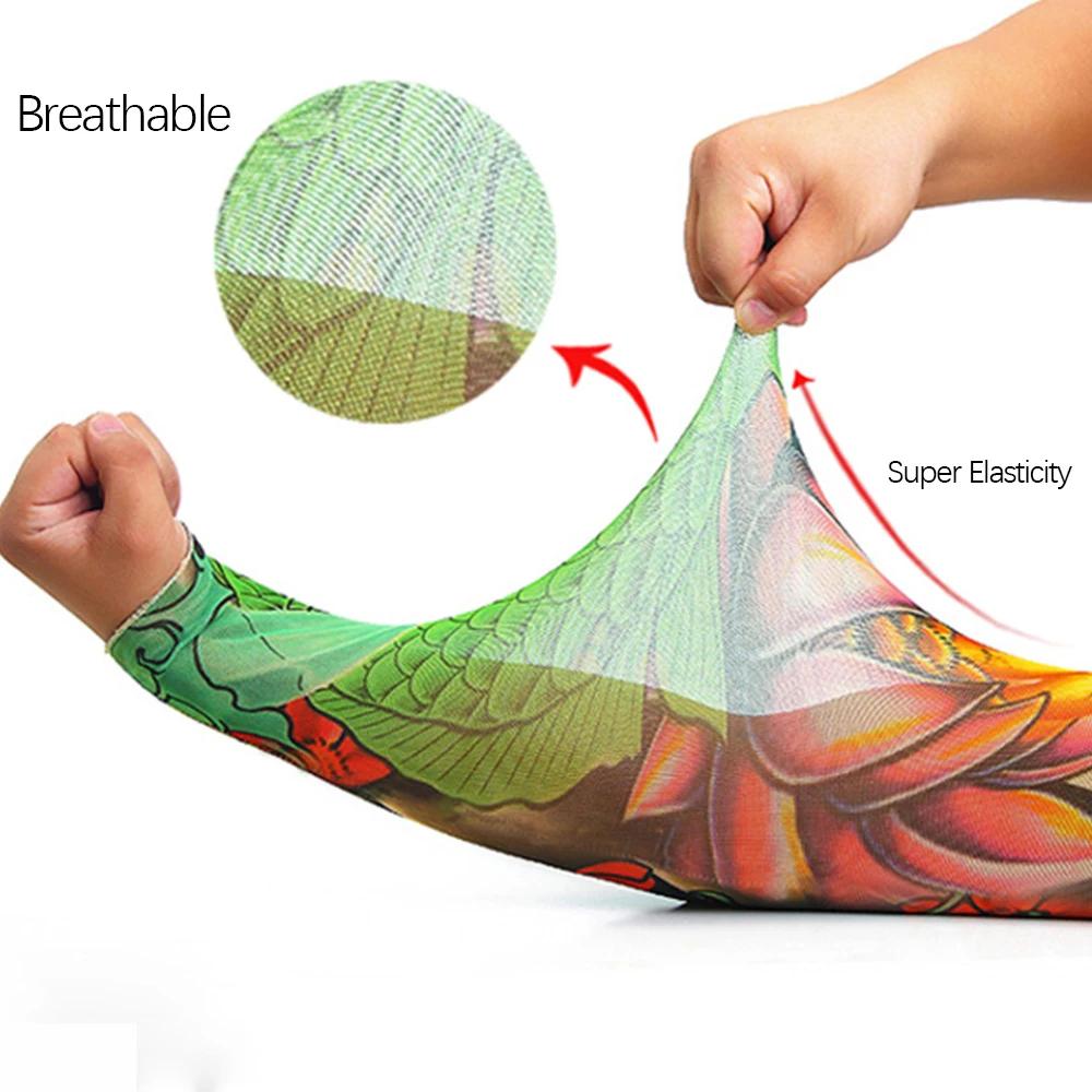 Manchons de tatouage élastiques pour hommes et femmes, 6 pièces, grande taille, cyclisme, Protection