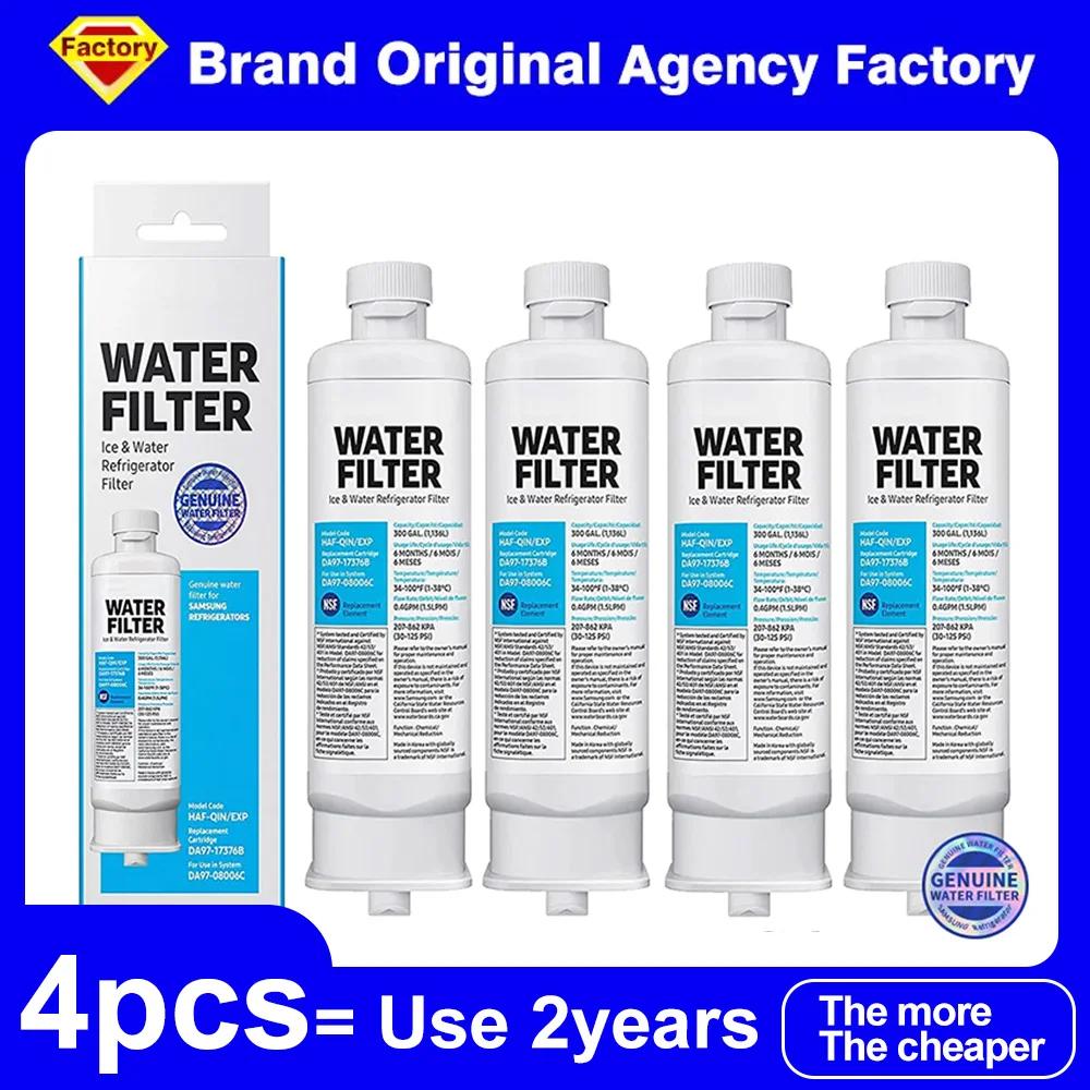 Certifié NSF Compatible avec le filtre à eau du réfrigérateur Samsung DA97-17376B HAF-QIN / EXP DA97