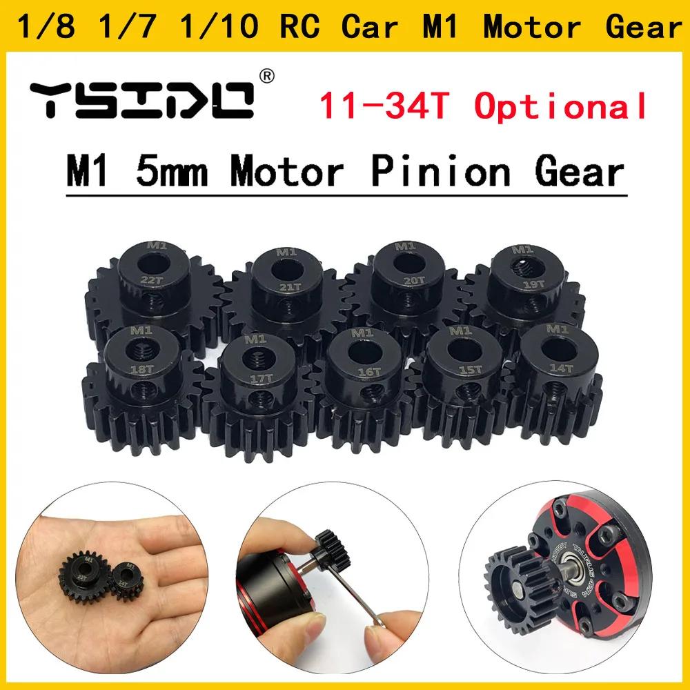 M1 5mm 11T 12T 14T 15T 17t 18t 20T 21t 22T 24T 25T 26T 28T 30T, pignon métallique en acier, engrenag