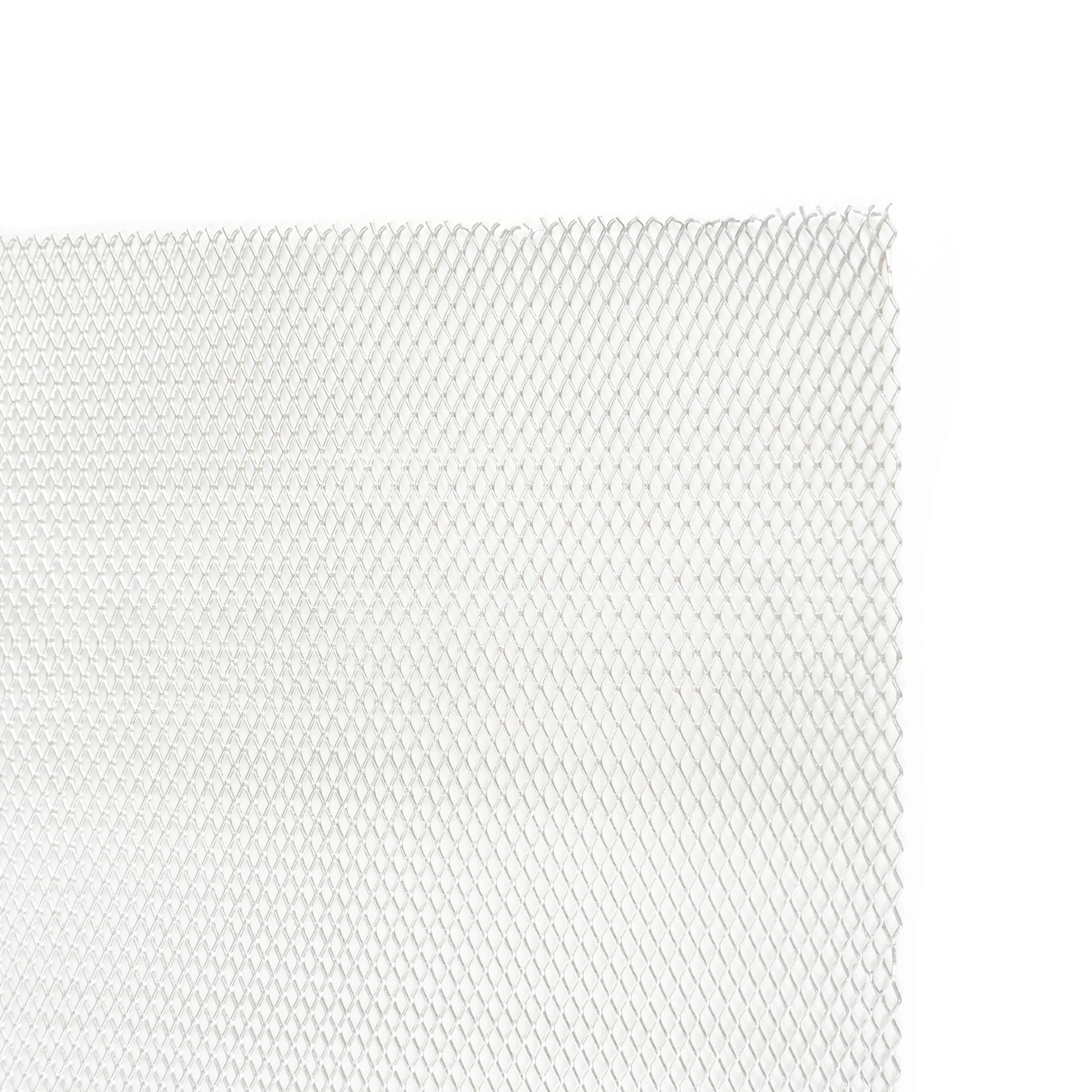 120 cm x 40 cm aluminium voiture de course camion pare-chocs Grille gril maille filet évent noir arg