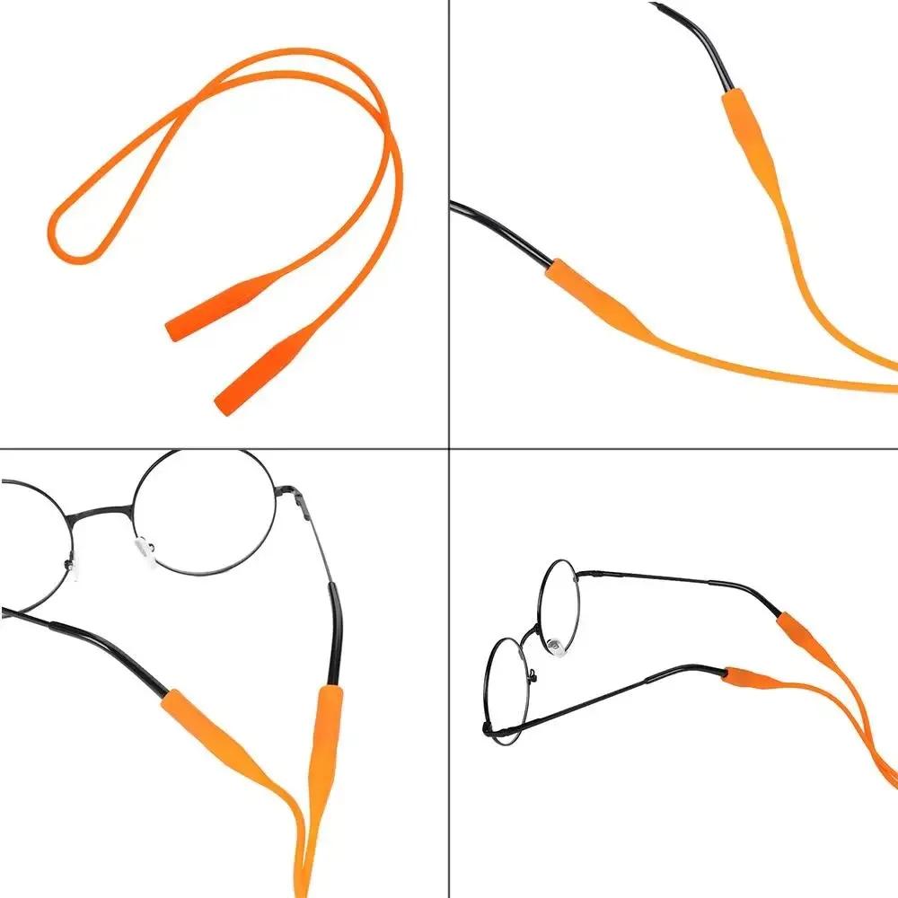 Sangle de lunettes en Silicone, chaîne de lunettes de soleil, support de cordon de sport, cordes éla