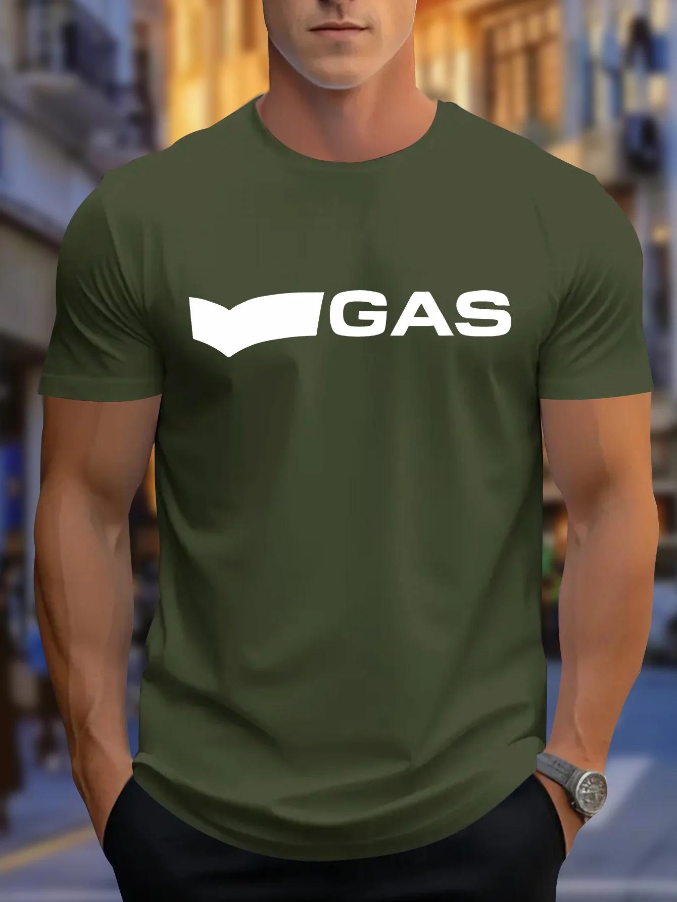 T-shirt à manches courtes et col rond pour hommes, 100% pur coton, à la mode, sport décontracté, amp