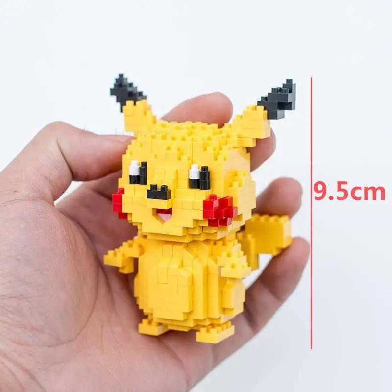 75 styles de blocs de construction Pokémon, assemblage d'anime, poupée Pikachu, Charizard, Blastoise
