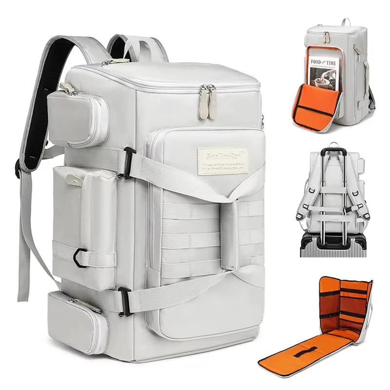 Sac à dos multi-poches pour ordinateur portable pour homme, grande capacité, voyage d'affaires, baga