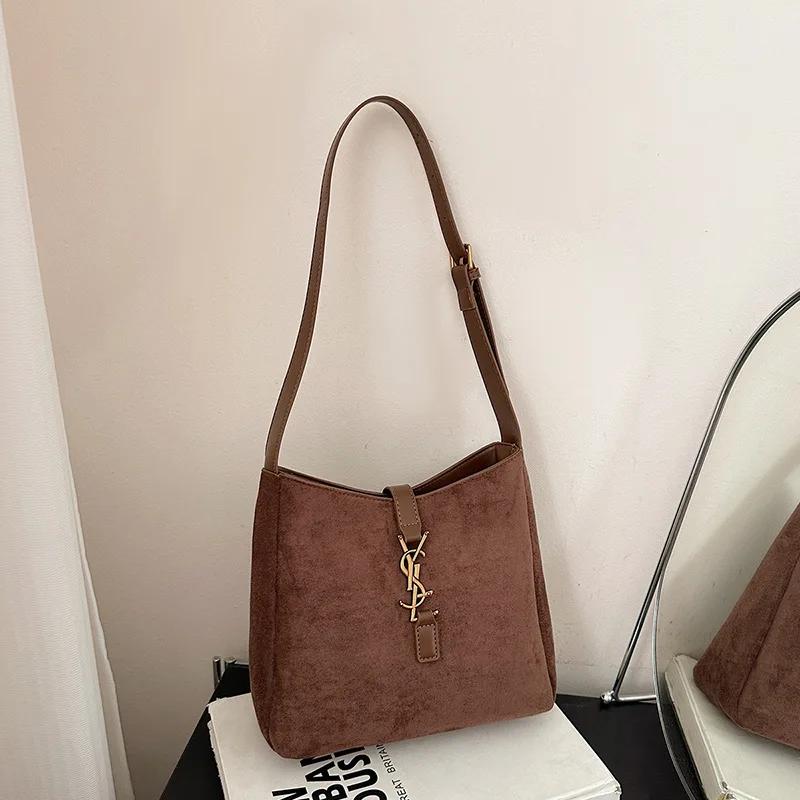 Sac seau spacieux grande capacité 2026 pour femme, sac à bandoulière Hobo, sac fourre-tout pour traj