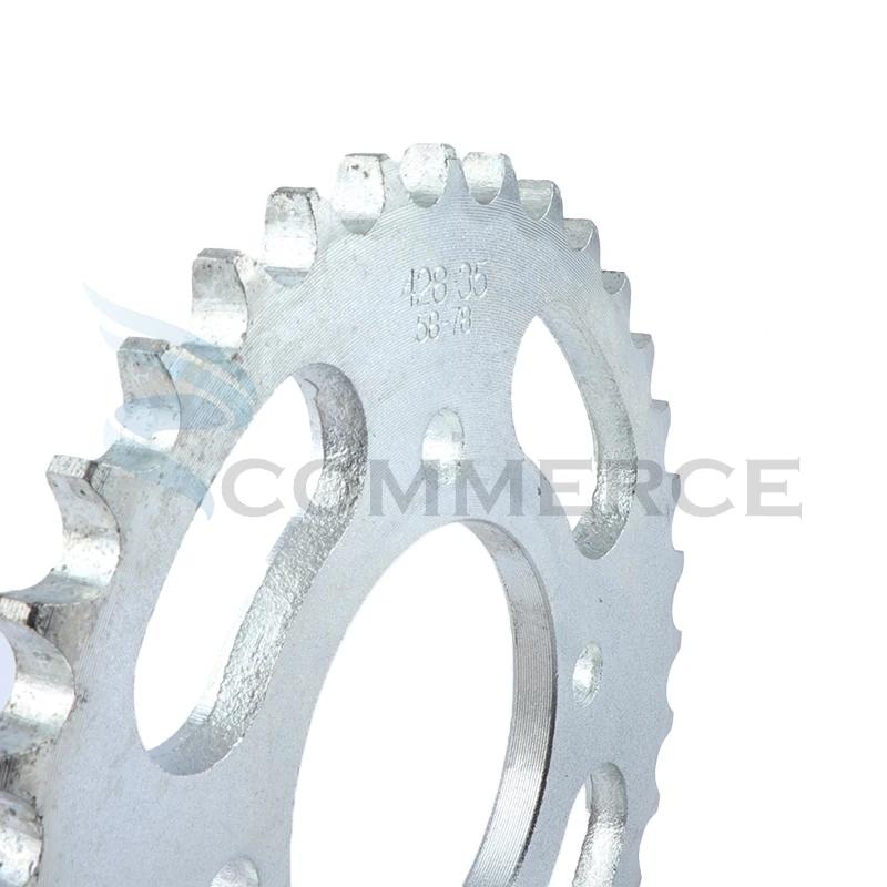 Pignon Arrière de Moto 428 35 Dents 35 T 58MM, 428-35T pour Façades RL Pit D343, Pièces de Moteur de