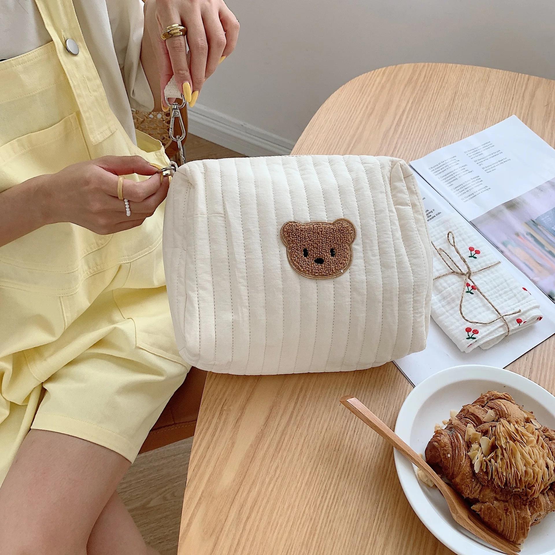 Ins coton sac à couches pour poussette sac suspendu articles pour bébé caddie à couches organisateur
