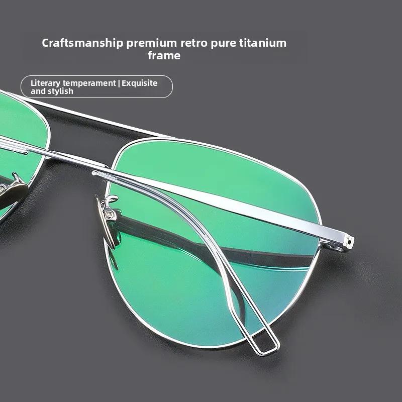 CLLOIO mode Ultra léger titane cadre lunettes pour hommes femmes lecture Anti lumière bleue lunettes