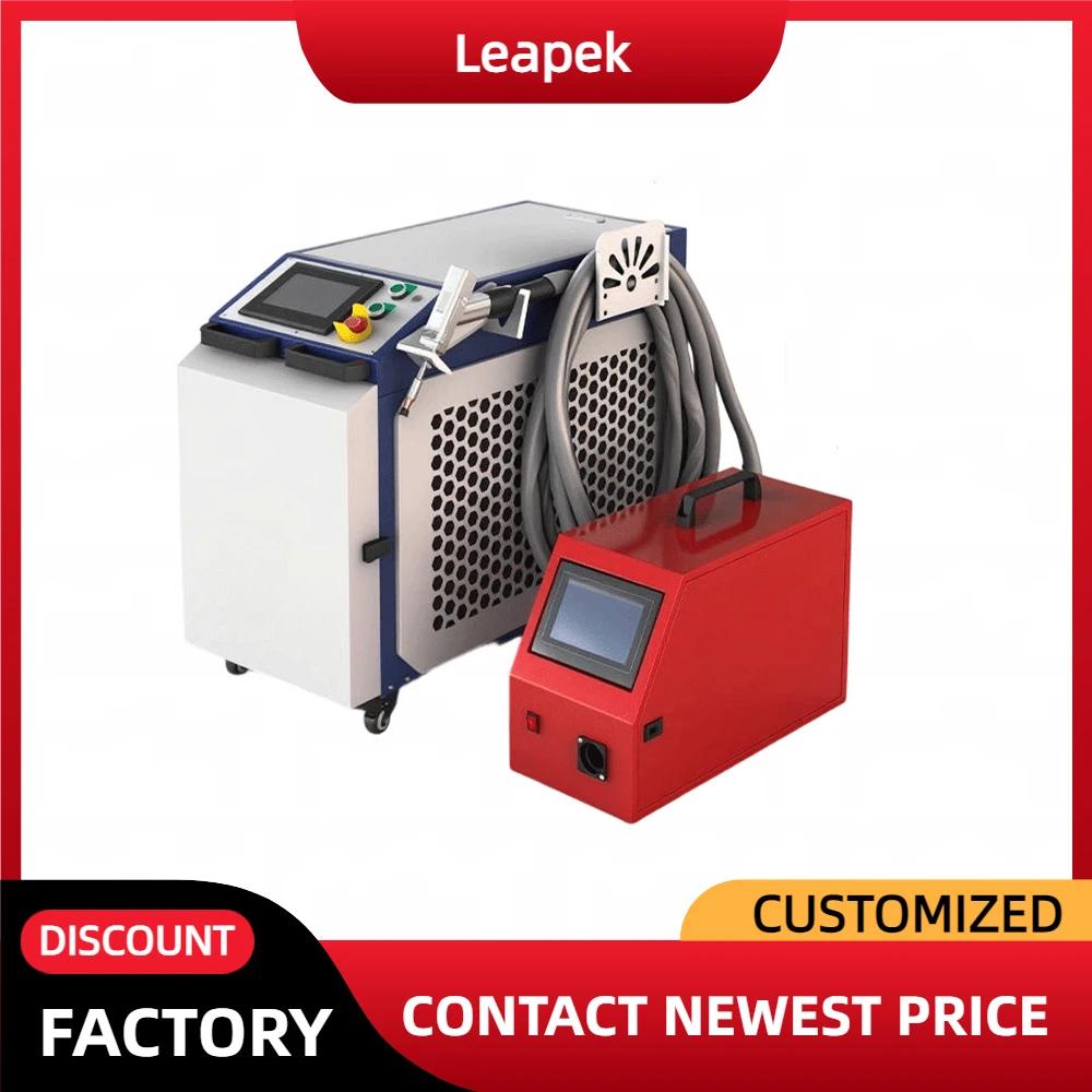 Soudeuse laser à fibre portative 4-en-1 avec alimentation automatique du fil 1500W 2000W 3000W et so
