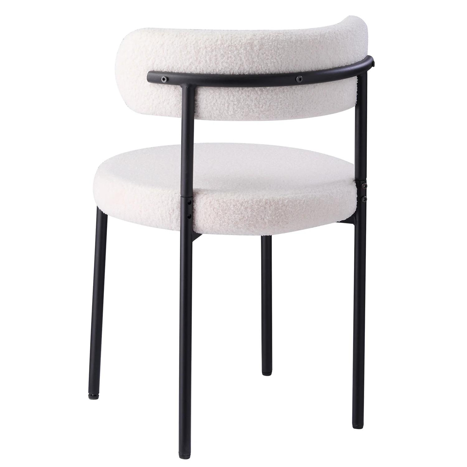 EGOONM 2/4/6 pièces chaises de salle à manger de Style nordique chaises de cuisine rembourrées avec
