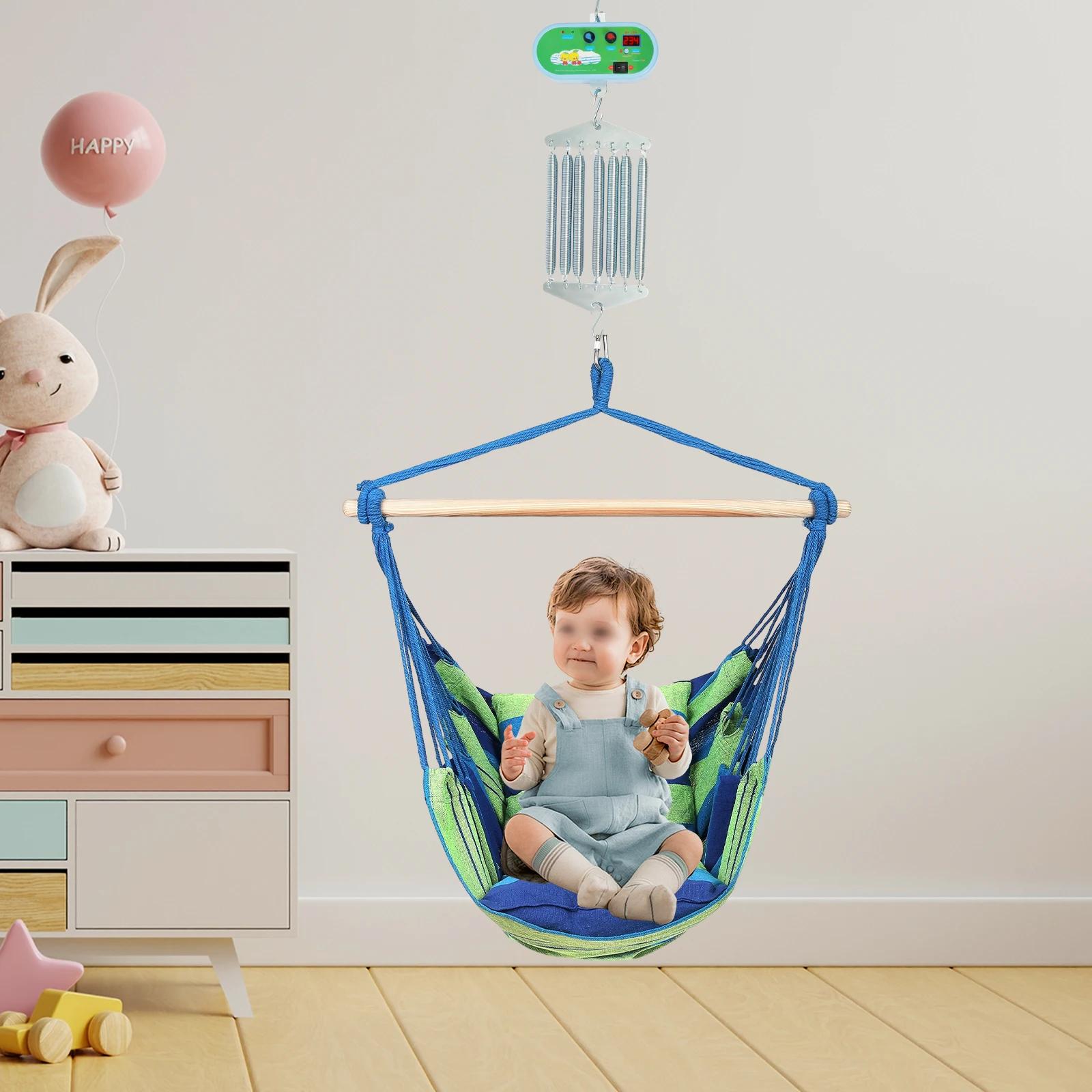 Contrôleur de balançoire pour bébé à 7 ressorts, berceau électrique, contrôle du berceau pour bébé,