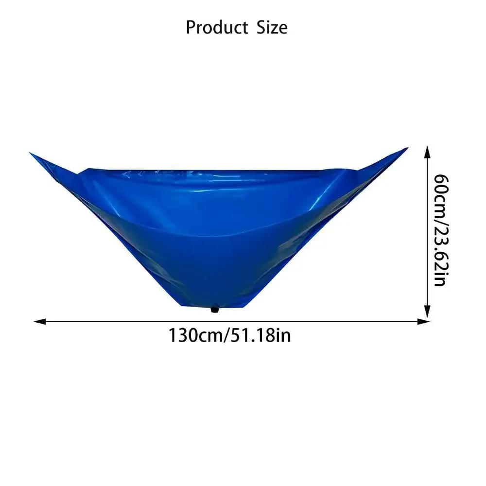 Couvercle de nettoyage de climatisation 95/130cm, Kit de sac à eau, nettoyeur de pluie étanche pour