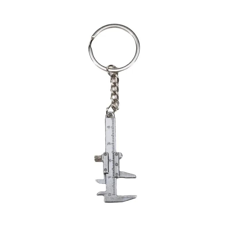 Porte-clés pied à coulisse créatif pour hommes et femmes, accessoires de bijoux, cadeau de noël, Gad