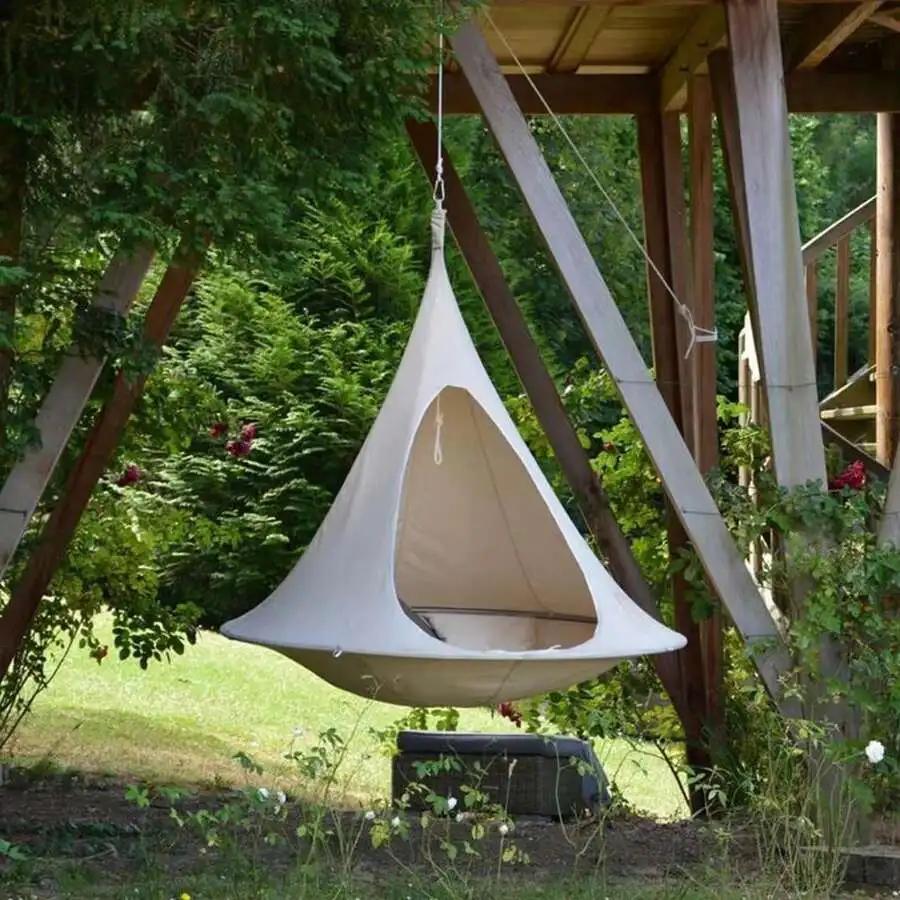 Hamac de voyage, canapé-balançoire, étanche, pour extérieur, camping, jardin, terrasse, décoration