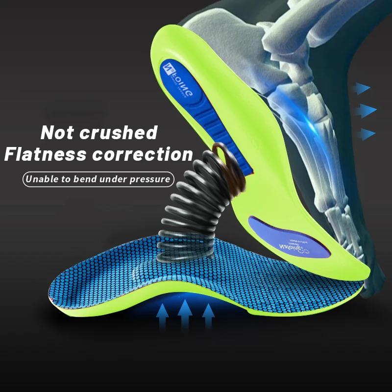 Semelles orthopédiques pour pieds, semelle intérieure de Sport absorbant les chocs pour chaussures,
