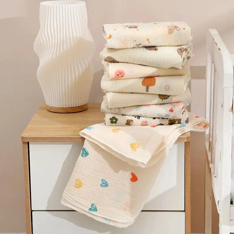 Couverture de réception pour bébé, en mousseline de coton, pour nouveau-né, literie, serviette de ba