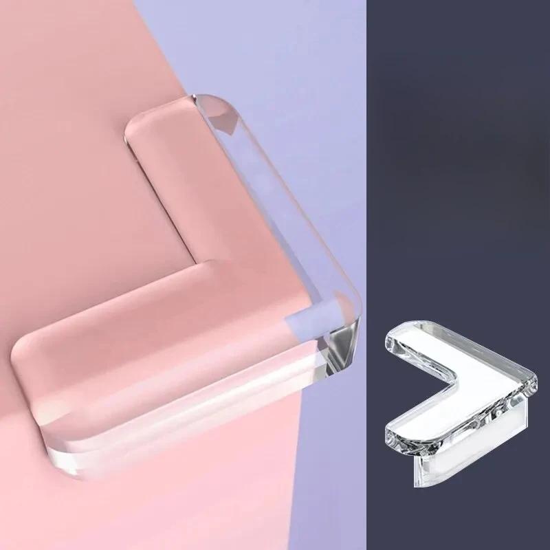 Protecteur d'angle de meubles de Table basse Anti-collision transparent, revêtement d'angle souple p